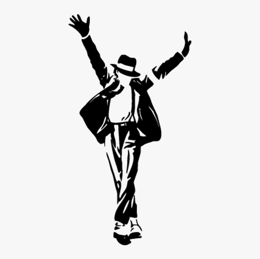 Michael Jackson"s Moonwalker Silhouette The Best Of - Black And White Michael Jackson Drawing, HD Png Download, Free Download