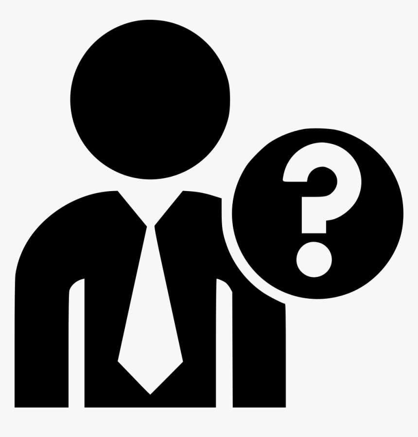 Transparent Man Symbol Png - Person Question Mark Png, Png Download, Free Download
