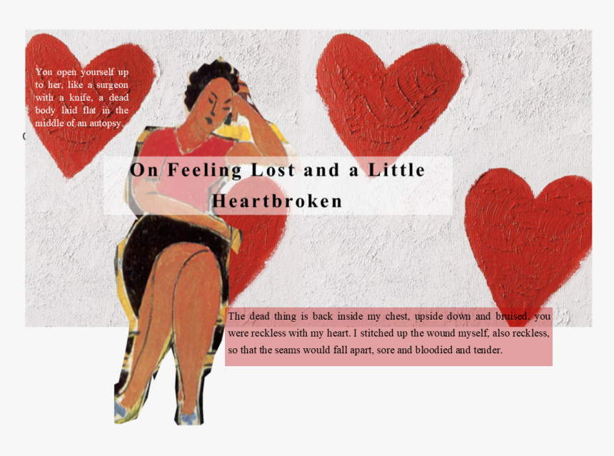 Heart Broken Png - My Heart Broken Feelings, Transparent Png, Free Download