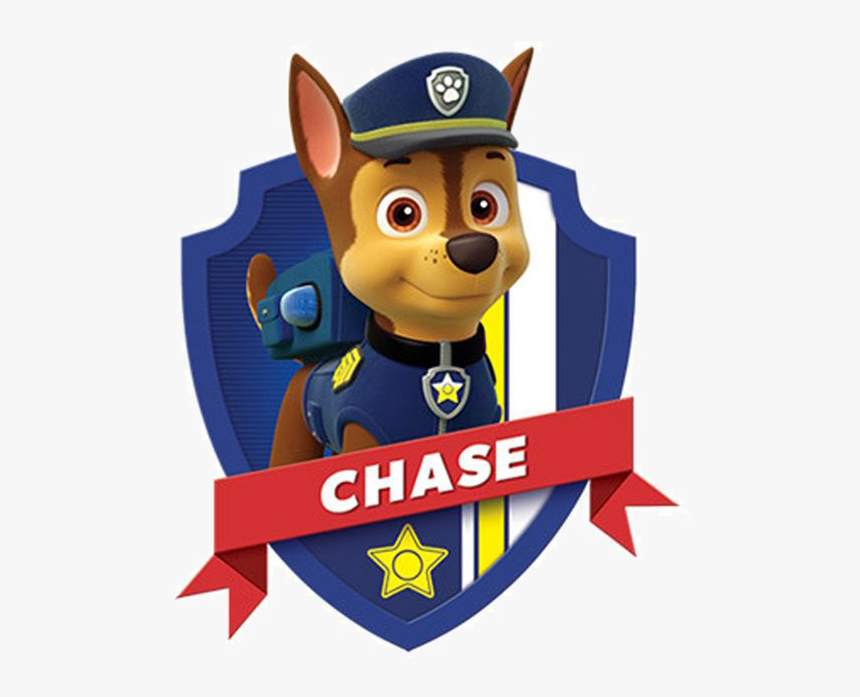 Paw Patrol Clip Art Chase Head Paw Patrol Badge - Paw Patrol Badge Chase, HD Png Download, Free Download