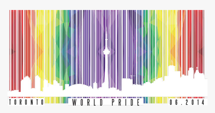 Unique Rainbow Barcode Colorful Pride Tumblr Overlay - Transparent Barcode Rainbow, HD Png Download, Free Download