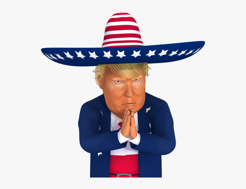 Donald Trump Cowboy Caricature, HD Png Download, Free Download