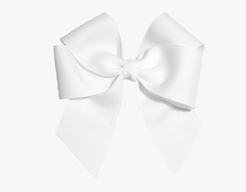 Ribbon White Satin Clip Art - Ribbon Bow White Png, Transparent Png, Free Download