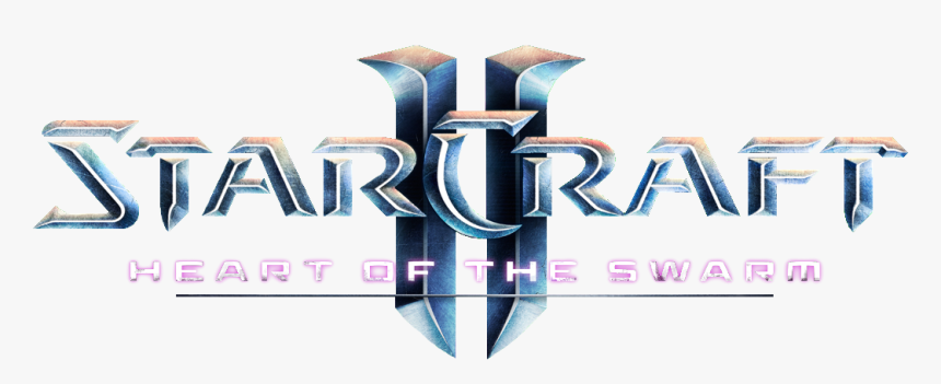 Starcraft Heart Of The Swarm Logo - Starcraft 2 Heart Of The Swarm Logo, HD Png Download, Free Download