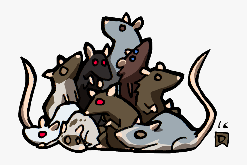 Swarm Of Rats - Swarm Of Rats Dnd, HD Png Download, Free Download