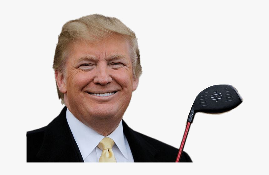 Donald Trump Playing Golf - Donald Trump, HD Png Download, Free Download