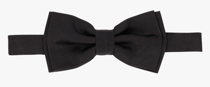 Black Silk Bow Tie Ss19 Collection, Pal Zileri - Bow Tie, HD Png Download, Free Download