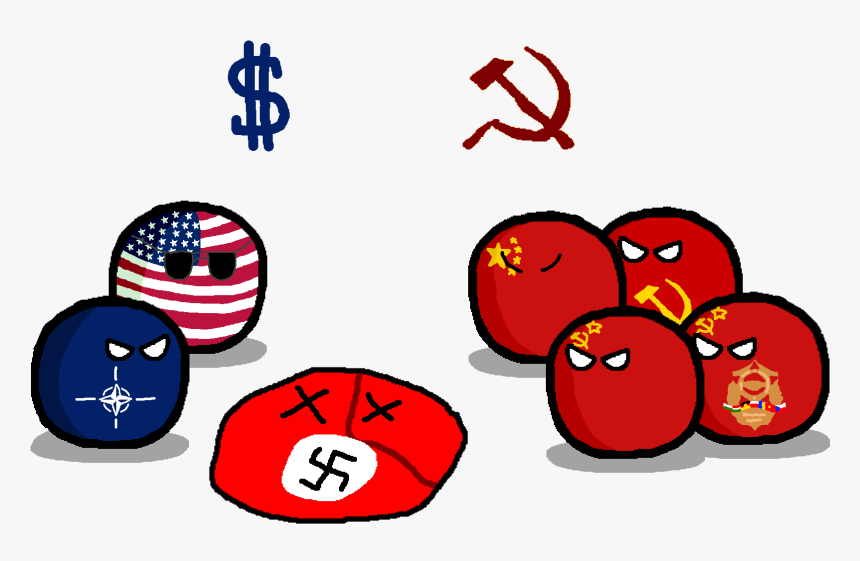 Polandball Wiki - Cold War Clipart, HD Png Download, Free Download