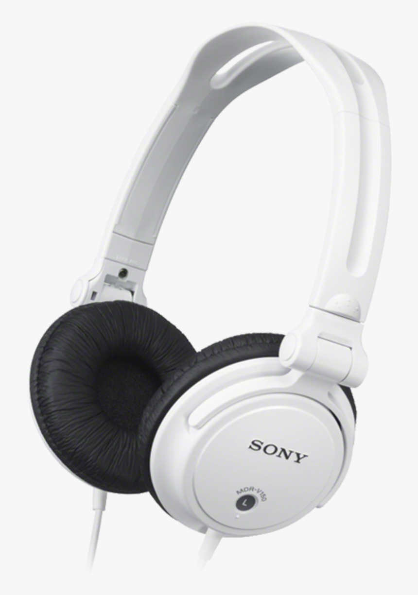 Transparent Sony Png - Headphone Sony Mdr V150, Png Download, Free Download