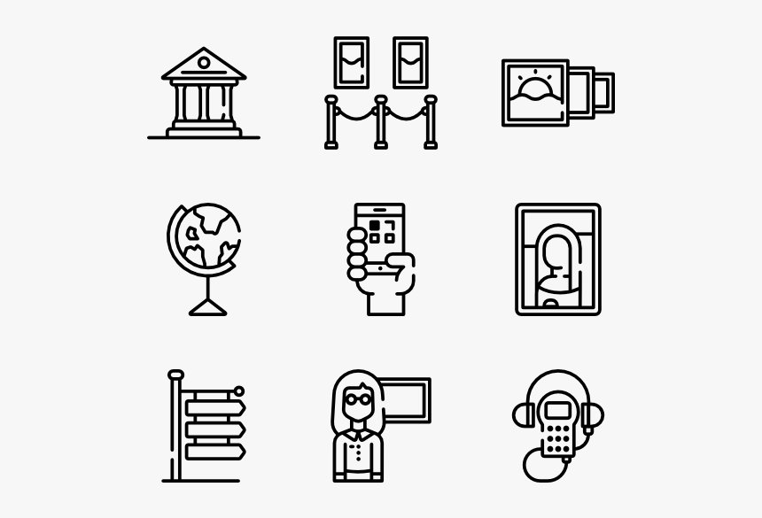 Museum - Logistics Icon, HD Png Download, Free Download