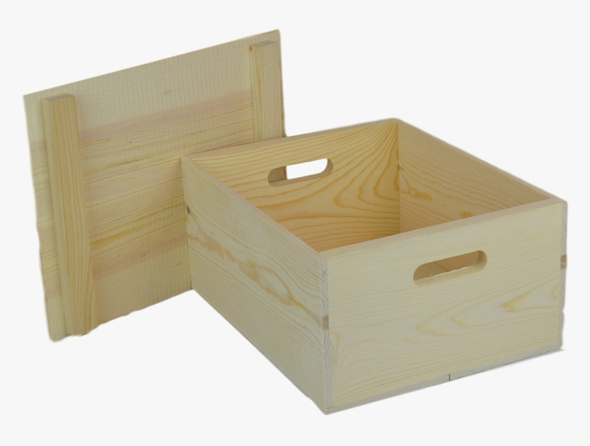 Wooden Box Drop Top - Wooden Crates No Holes, HD Png Download, Free Download