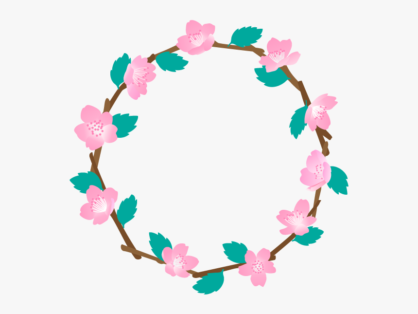 Circulo De Flores Png - Corona De Flores Png, Transparent Png, Free Download