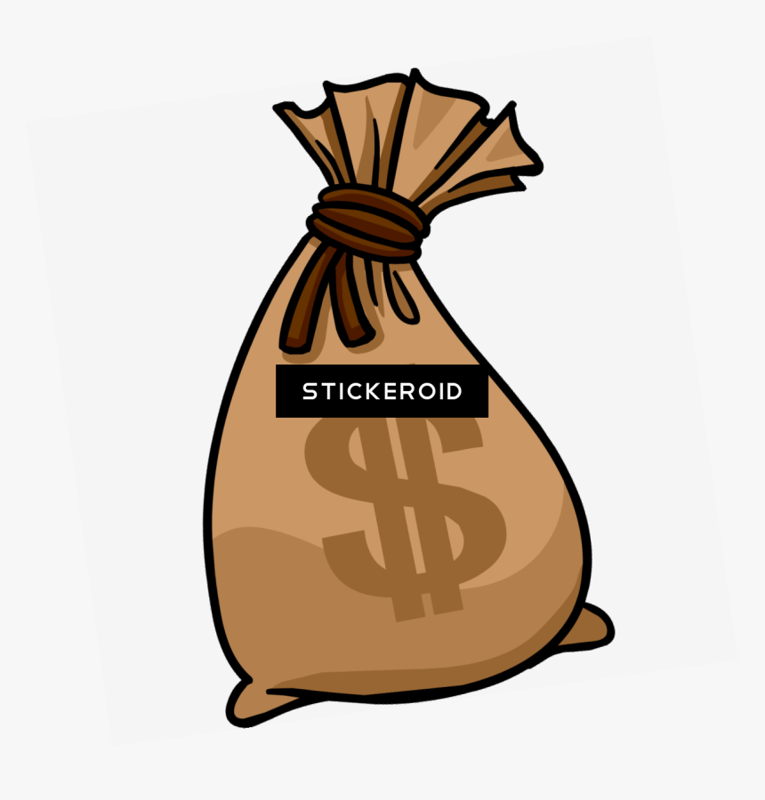 Money Bag Clipart , Png Download - Cartoon Money Bag Png, Transparent Png, Free Download