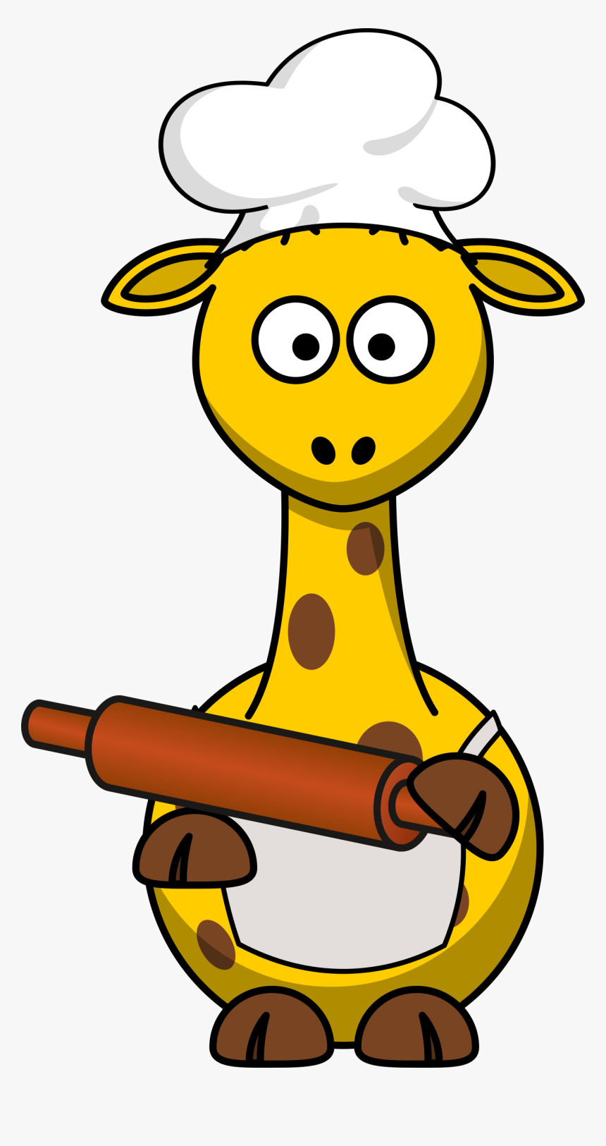Giraffe Big Image Png - Clipart Animals Cartoon, Transparent Png, Free Download