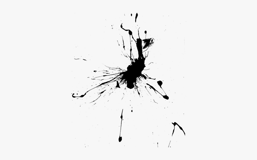 #splat #black #paint #drip #splatter #effect #effects - Portable Network Graphics, HD Png Download, Free Download