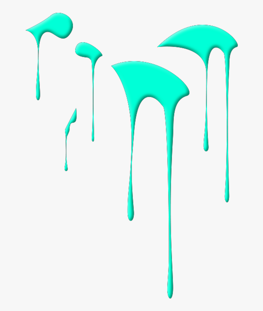 Ftestickers Drip Drips Drippy Dripping Drippingpaint - Donut Drip Clipart Transparent, HD Png Download, Free Download