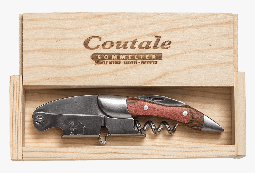 Custom Manufactured Sliding Lid Wooden Gift Box For - Corkscrew, HD Png Download, Free Download