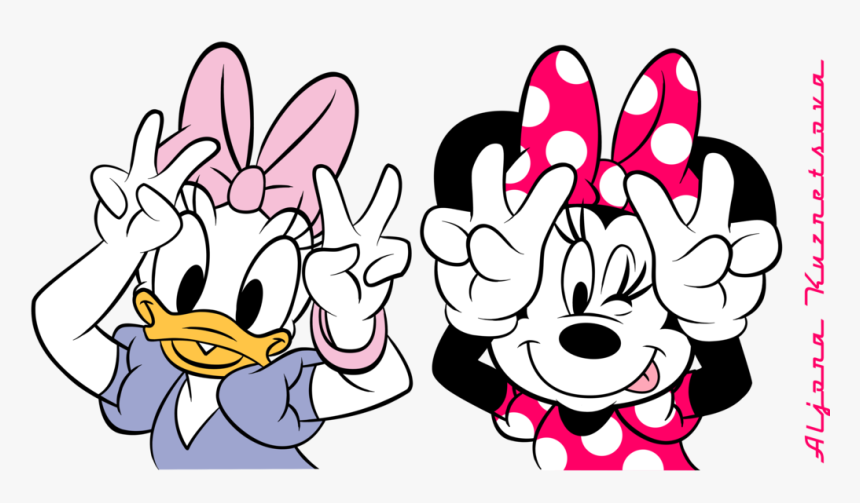 Minnie And Daisy Svg, HD Png Download, Free Download