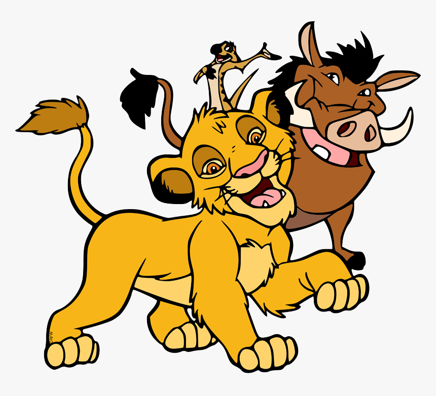 Timon Pumbaa And Simba Png, Transparent Png, Free Download