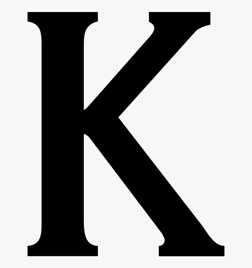 Letter K Png Letra K En Png Transparent Png Kindpng