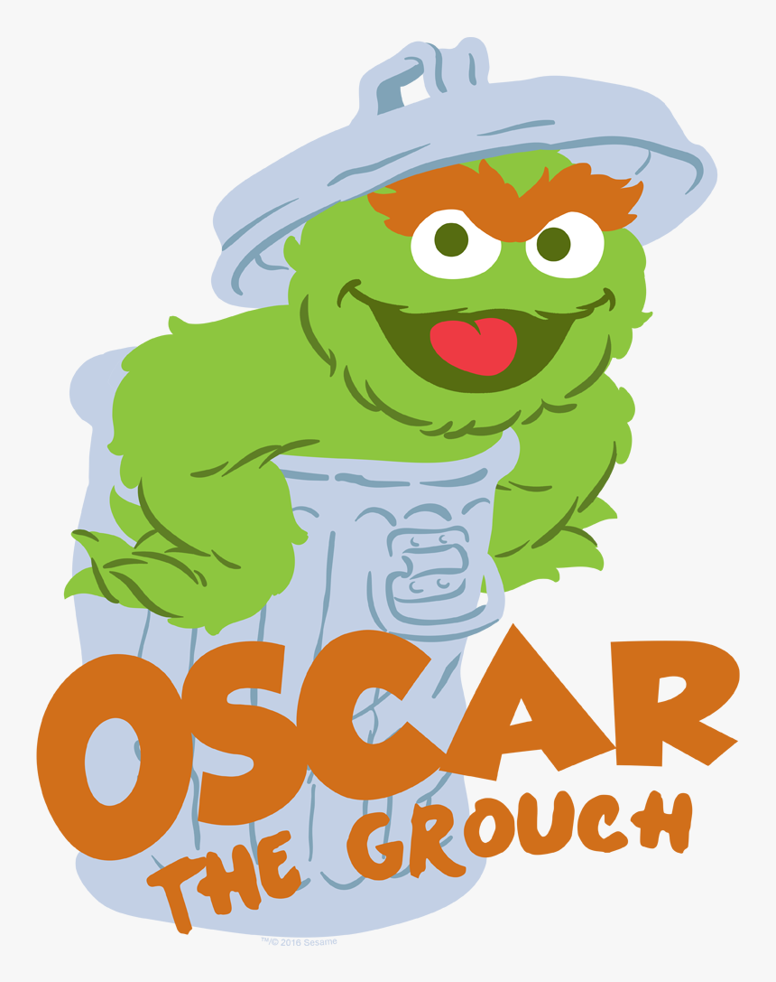 Oscar The Grouch Clipart Transparent - Oscar The Grouch Logo, HD Png Download, Free Download