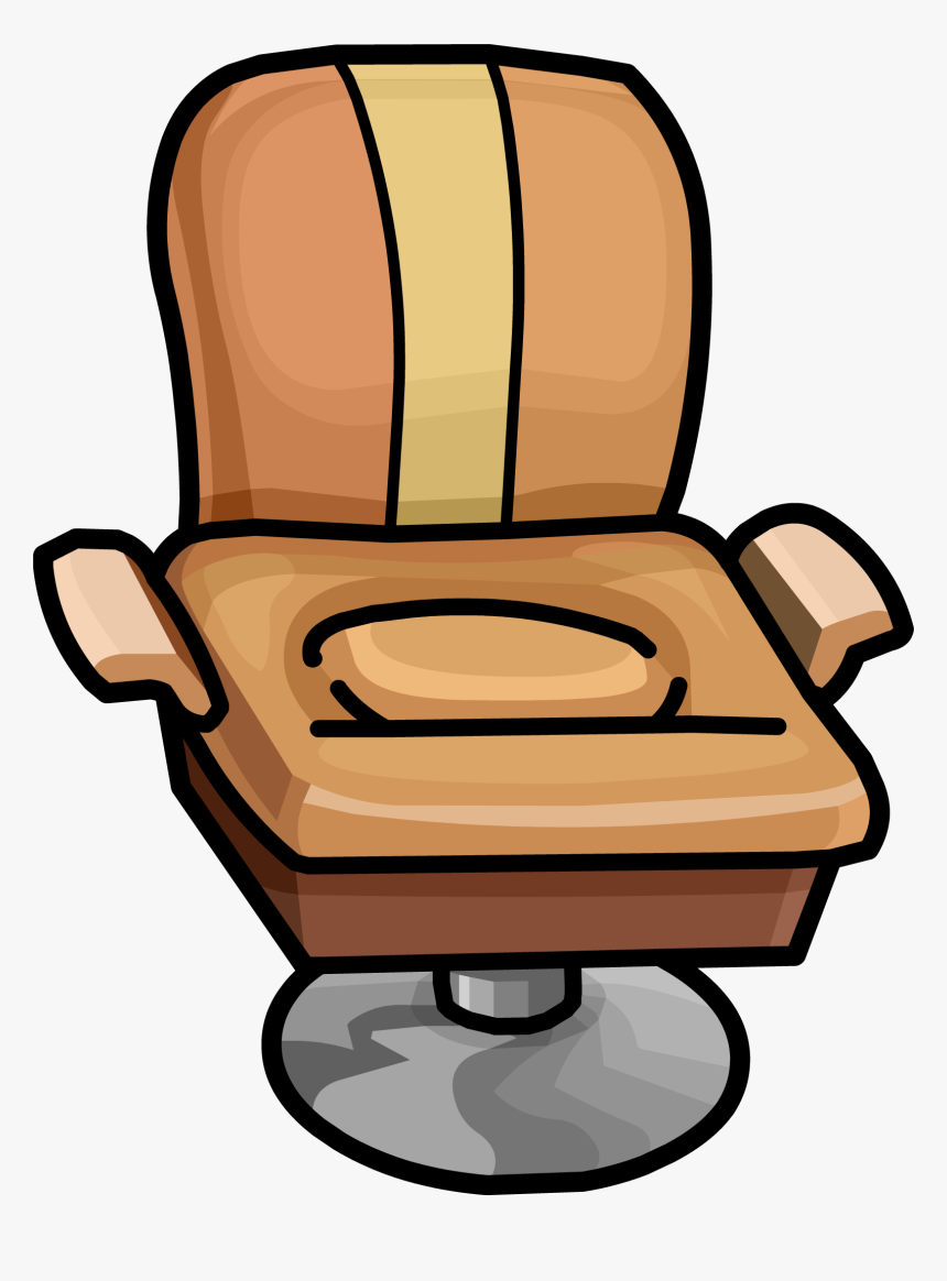 Club Penguin Wiki - Salon Chair Clipart, HD Png Download, Free Download