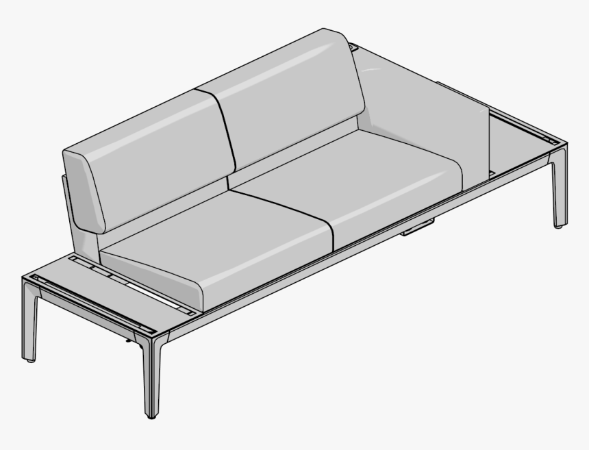 Studio Couch, HD Png Download, Free Download