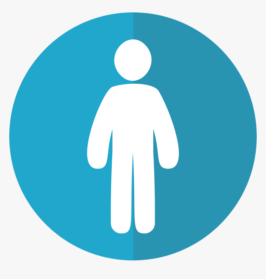 Attribution Icon Person Icon Male Icon Free Picture - Bollino Rosso Tv Png, Transparent Png, Free Download