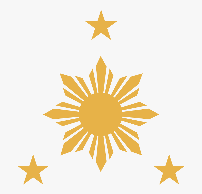 Three Stars And A Sun, HD Png Download, Free Download