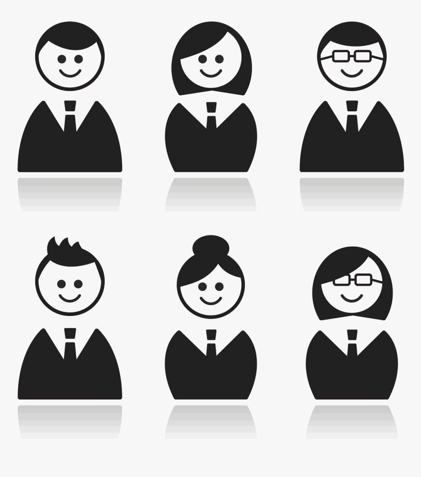 Business People Icon Vector , Png Download - Different Ages Of People Icon, Transparent Png, Free Download