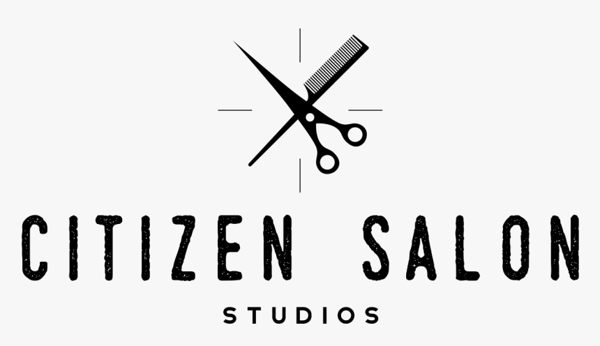 Citizen Salon Studios Png Black Transparent Bg Citizen - Calligraphy, Png Download, Free Download