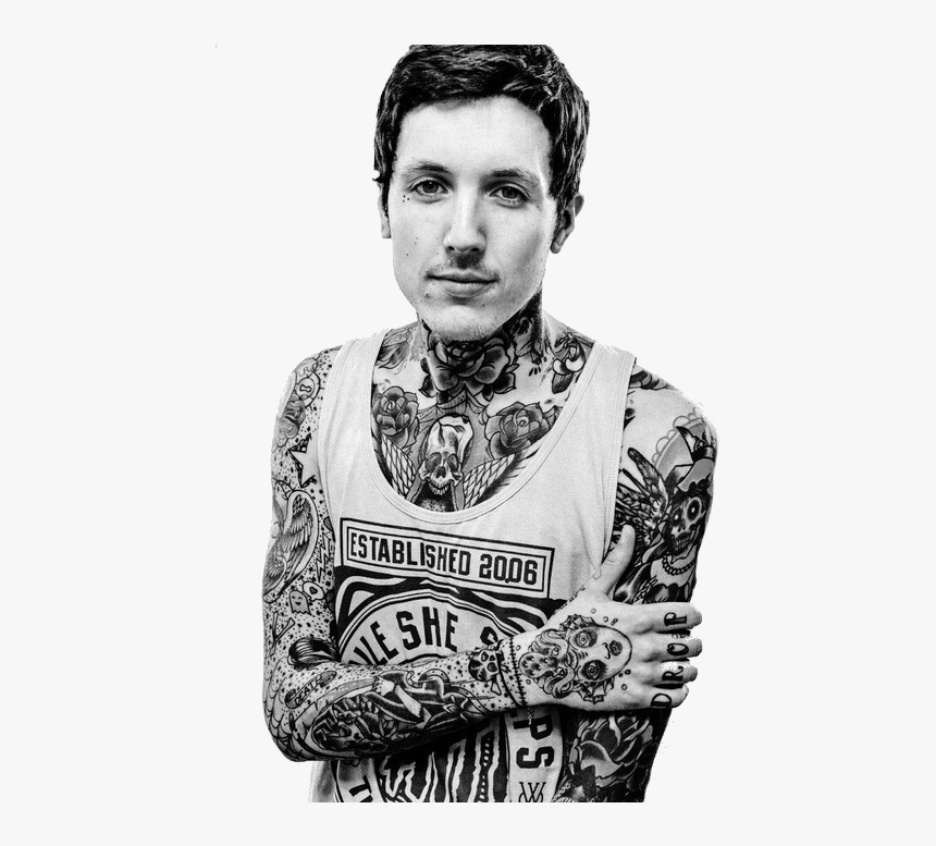 Oli Sykes Right Arm Tattoo , Png Download - Oli Sykes New Hair, Transparent Png, Free Download