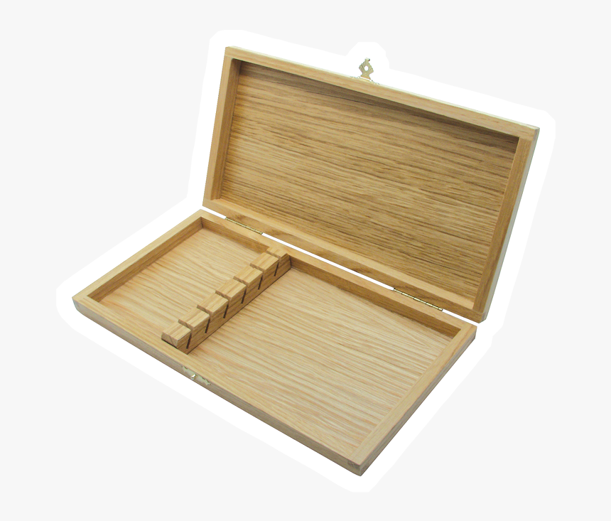 Oak Wooden Box For 6 Steak Knives - Steak Knife Wooden Box, HD Png Download, Free Download