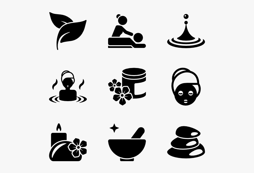 Free To Use Png People Relaxing - Spa Icon Png, Transparent Png, Free Download