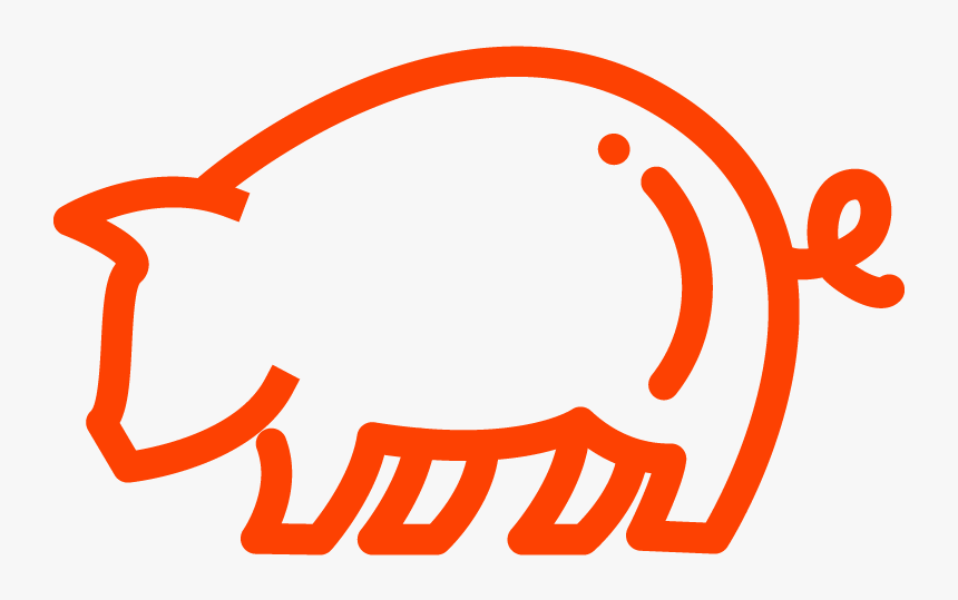 Cilantro - Domestic Pig, HD Png Download, Free Download