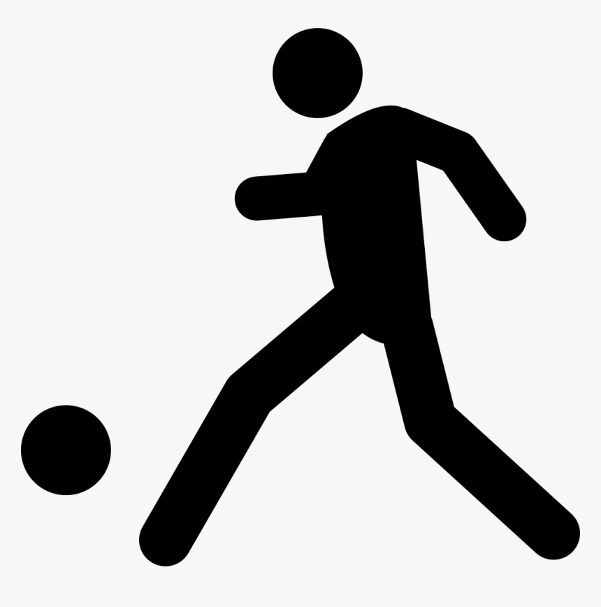 Football Icon Png - Kicking Ball Icon, Transparent Png, Free Download