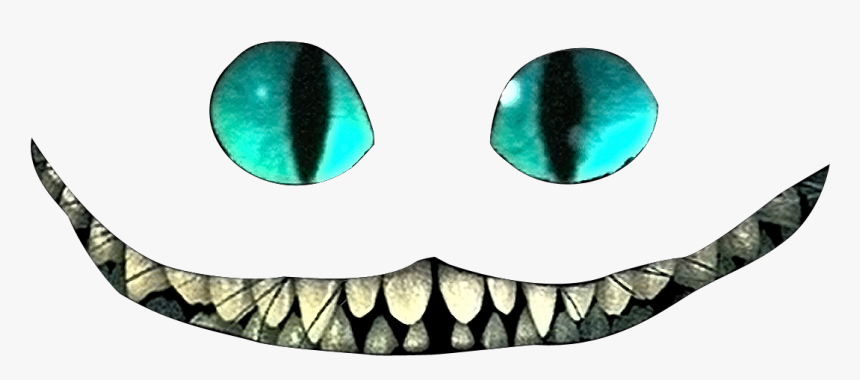 Cheshire Cat Smile Png - Alice In Wonderland Png, Transparent Png, Free Download