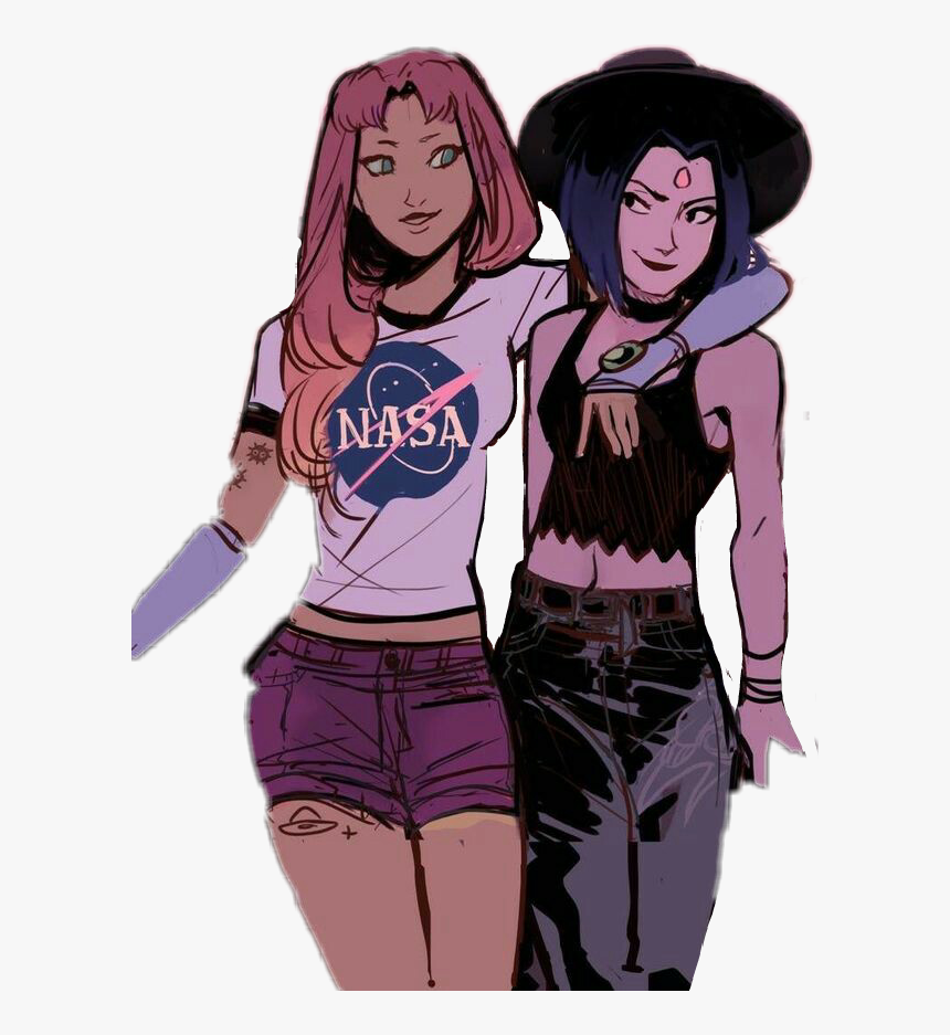 Girls Chicas Tumblrgirl Tumblr Happy Teen Titans Aesthetic Hd Png Download Kindpng