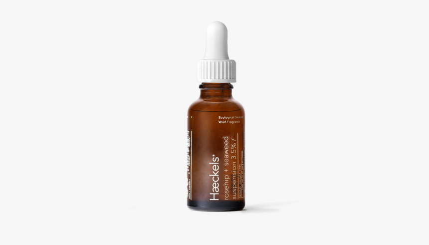 Haeckels Rosehip Oil And Seaweed Suspension In Amber - Cosmetics, HD Png Download, Free Download