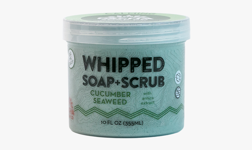 Cucumber Seaweed Whipped Soap Scrub"
 Class= - Cosmetics, HD Png Download, Free Download