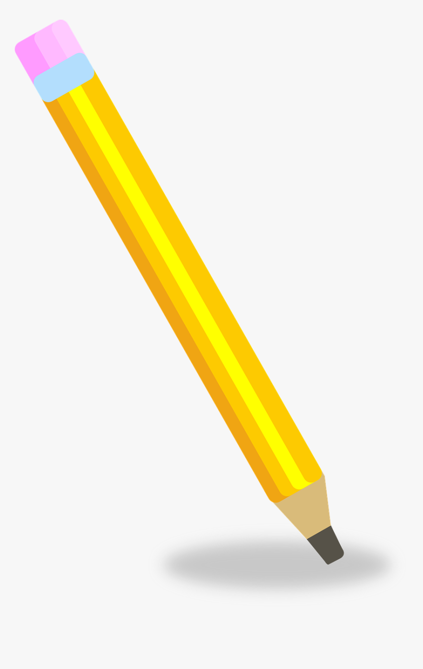 Pencil Write Pen Vector Graphic Pixabay - Pencil Png Animated, Transparent Png, Free Download