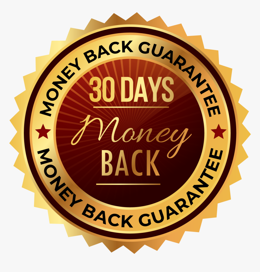 30 Days Money Back Guarantee - Label, HD Png Download, Free Download