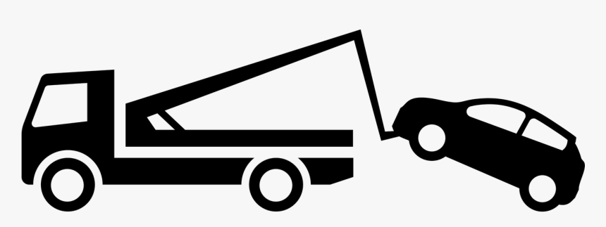 Tow Truck, Small Car, Pkw, Auto, Vehicle, Automotive - Two Wheeler Towing Png, Transparent Png, Free Download