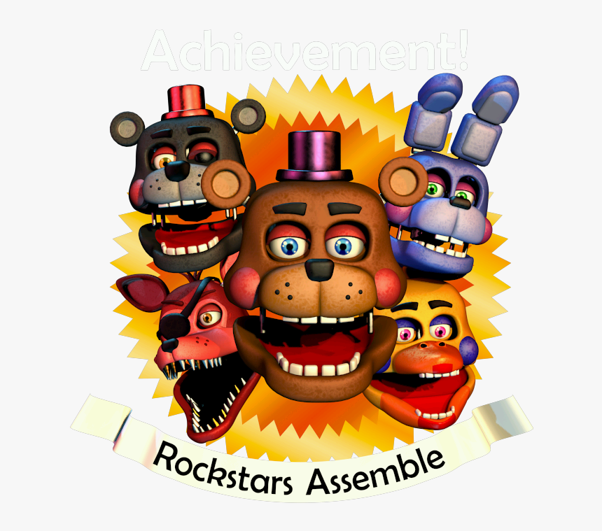 Fnaf 6 Rockstar Gang - Five Nights At Freddy's Pizzeria Simulator Helpy Art, HD Png Download, Free Download