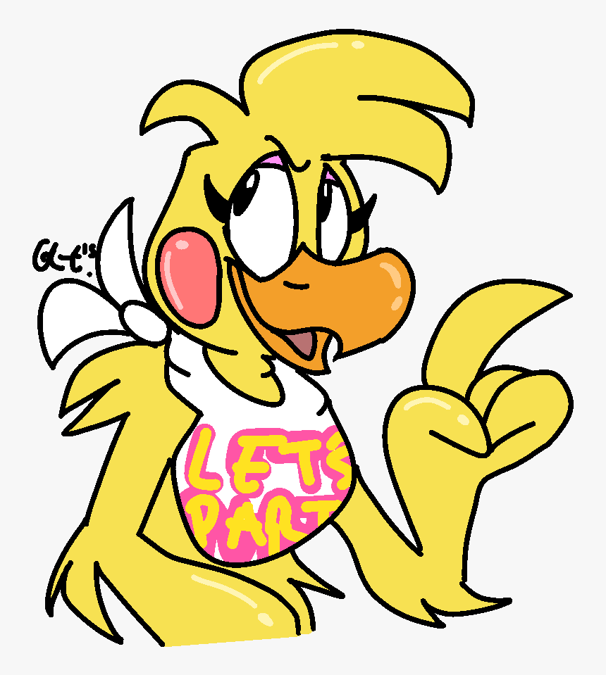 Fnaf Toy Chica Gif Clipart , Png Download - Gif Fnaf Toy Chica, Transparent Png, Free Download