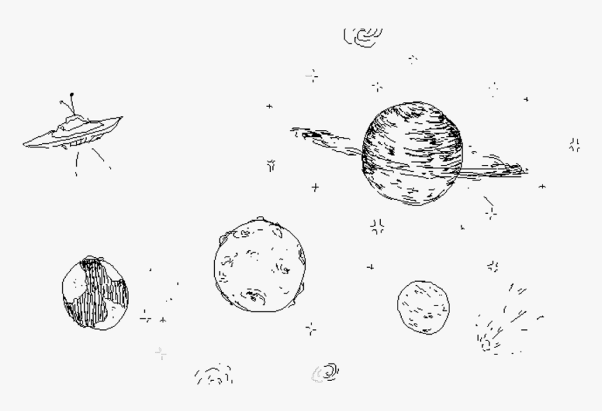 Dibujo Planetas Sticker By - Lana Del Rey Lockscreen, HD Png Download, Free Download