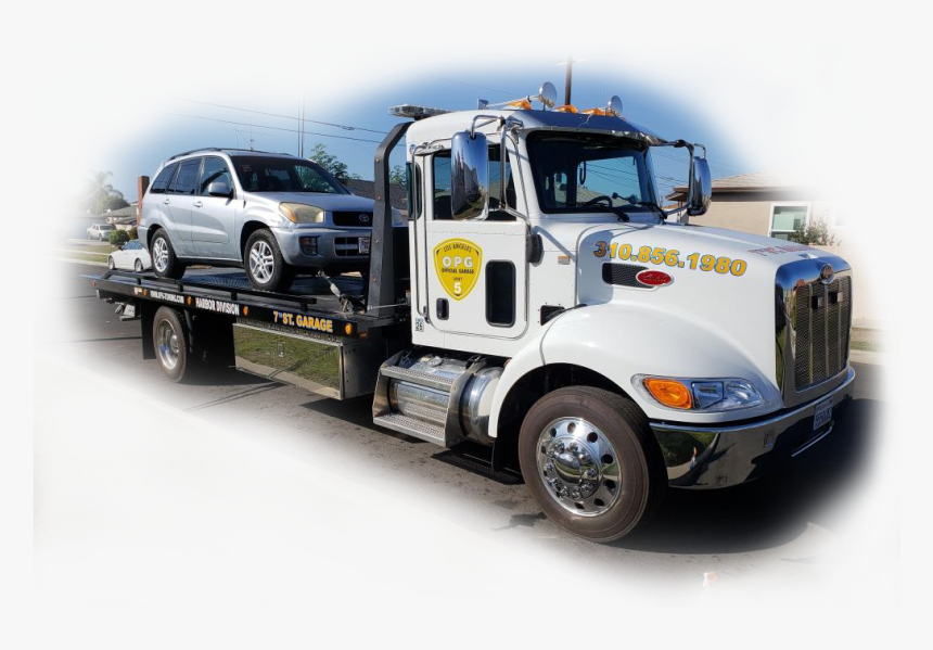 Transparent Tow Truck Png - Trailer Truck, Png Download, Free Download