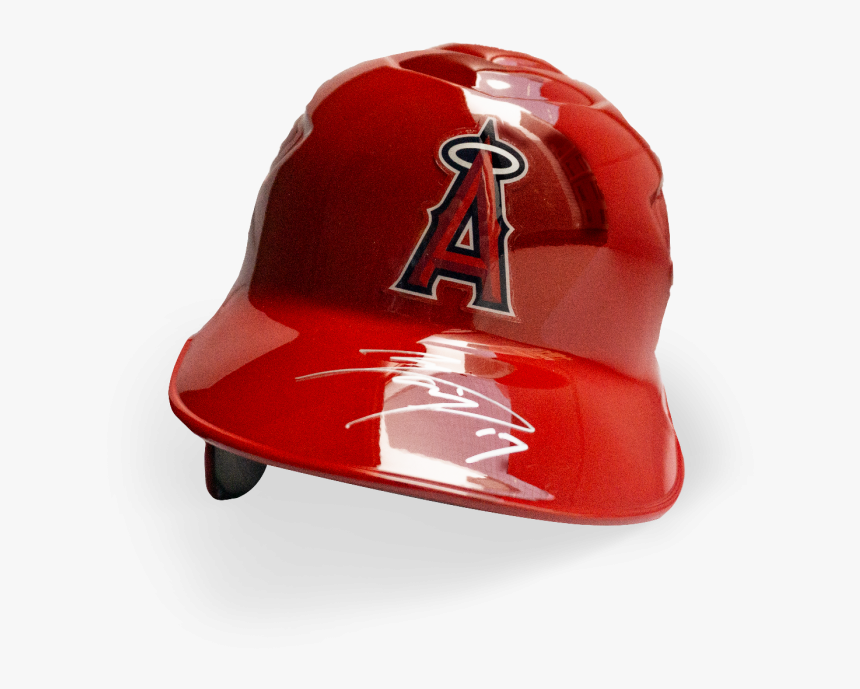 Shohei Ohtani Autographed Scarlet Helmet"
 Src="https - Hard Hat, HD Png Download, Free Download