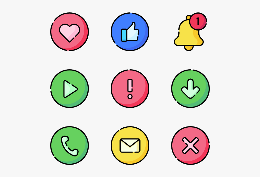 Notifications - Play Button Icon, HD Png Download, Free Download