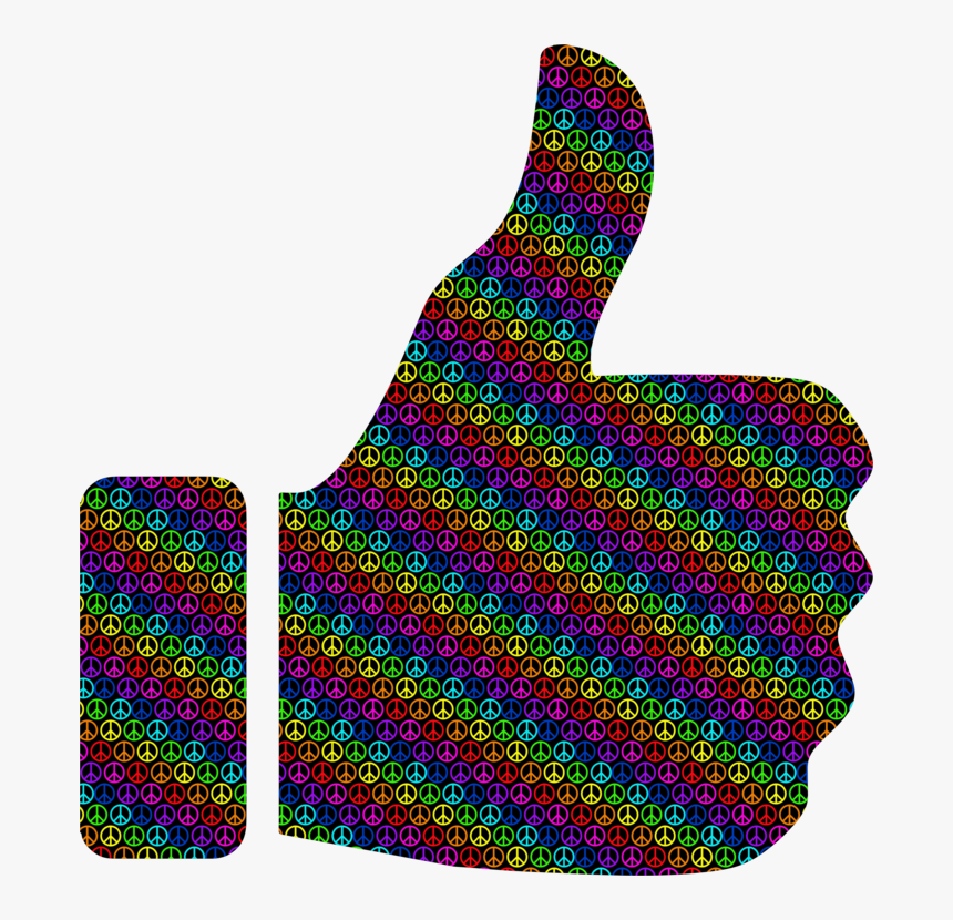 Facebook Like Button Thumb Signal Computer Icons Symbol - Colorful Thumbs Up Transparent Background, HD Png Download, Free Download